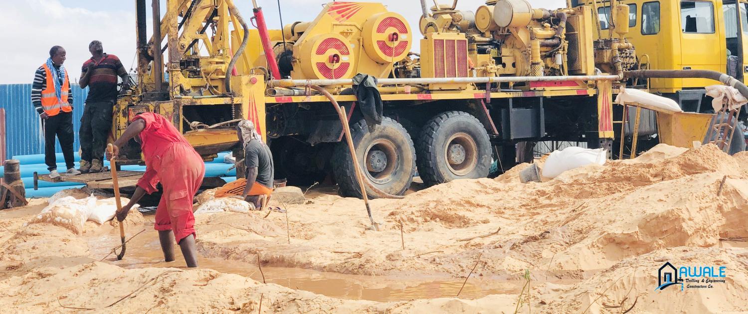 Borehole Drilling at Awale Drilling Company